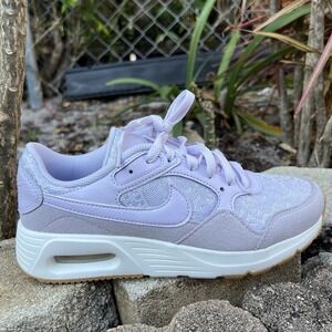 Nike Air Max SC Floral Womens Size 6.5 Barely Grape Lavender White Gum J6002-500